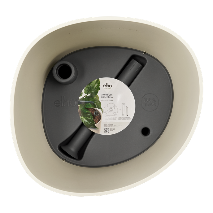 eden aquacare high 40cm linnen wit